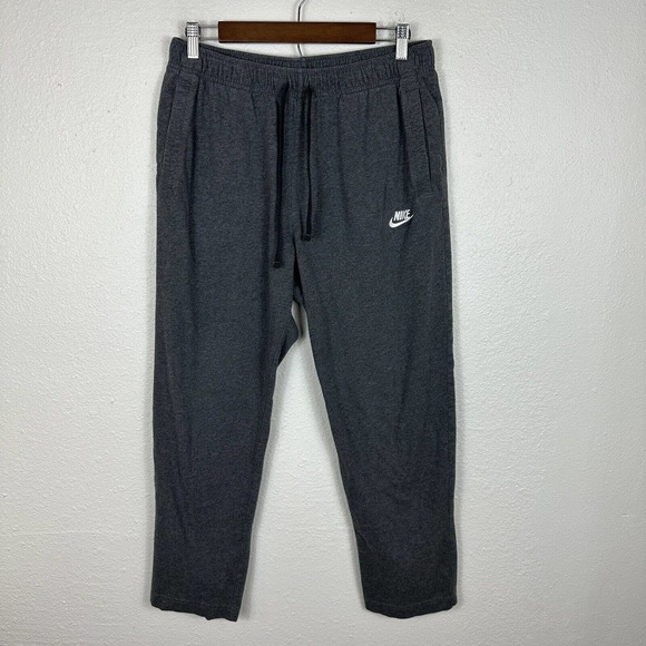 Nike Other - Mens Nike Sportswear Club Fleece Gray Jersey Pants Size Large L Athleisure